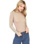 Women's Ribbed Long Sleeve Turtleneck Top