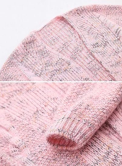 Knit Cardigan Women's Chunky Open Front Outwear Cover Up with Pockets